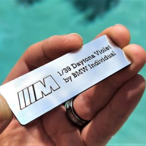 Customizable Plaque